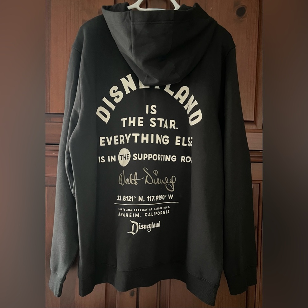 NWT Sz L Disney Hoodie “Disney is the Star”